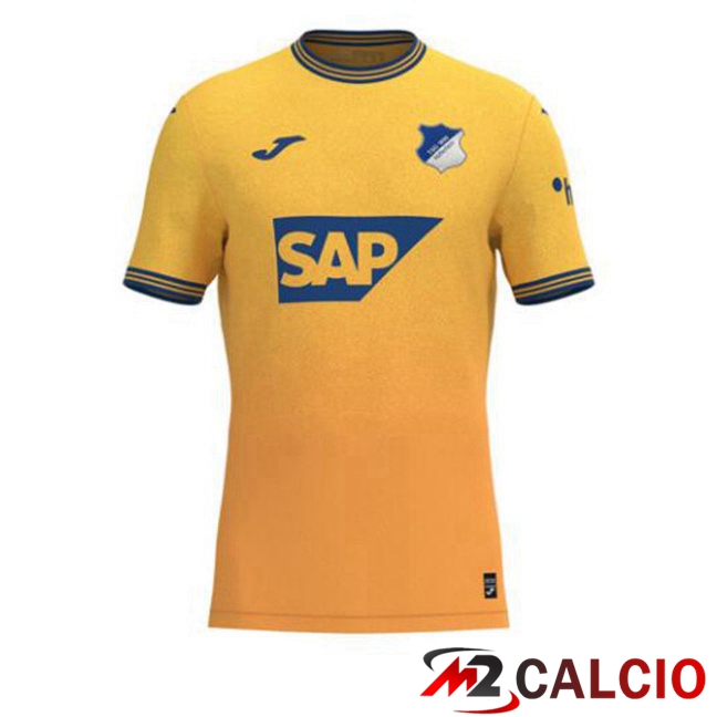 Maglie Calcio Personalizzate,Tute Calcio Squadre,Maglia Nazionale Italiana Calcio | Maglie Calcio TSG Hoffenheim Terza Giallo 2023/2024