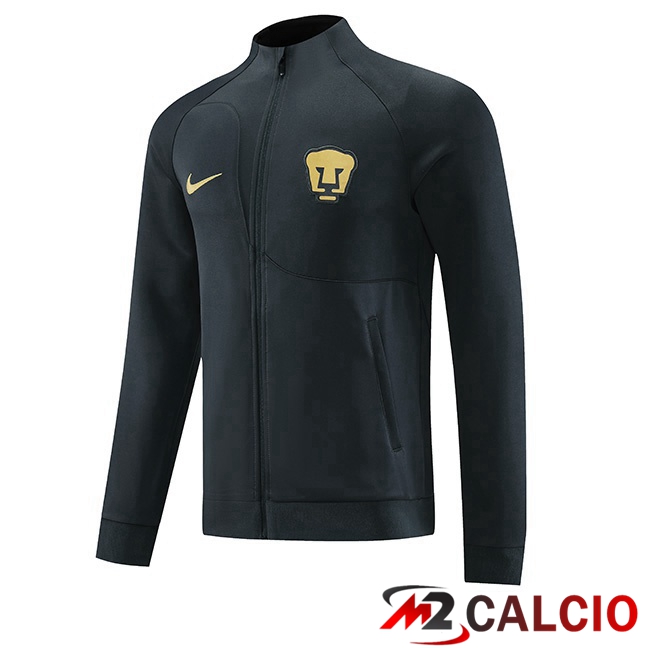 Maglie Calcio Personalizzate,Tute Calcio Squadre,Maglia Nazionale Italiana Calcio | Giacca Calcio Pumas UNAM Grigio 2023/2024