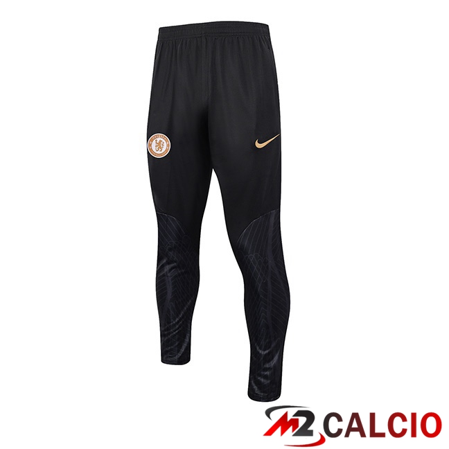 Maglie Calcio Personalizzate,Tute Calcio Squadre,Maglia Nazionale Italiana Calcio | Pantaloni Da Allenamento FC Chelsea Nero 2023/2024