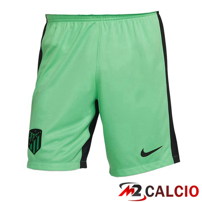 Maglie Calcio Personalizzate,Tute Calcio Squadre,Maglia Nazionale Italiana Calcio | Pantaloncini Calcio Atletico Madrid Terza Verde 2023/2024