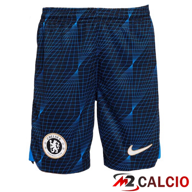 Maglie Calcio Personalizzate,Tute Calcio Squadre,Maglia Nazionale Italiana Calcio | Pantaloncini Calcio FC Chelsea Seconda Blu 2023/2024