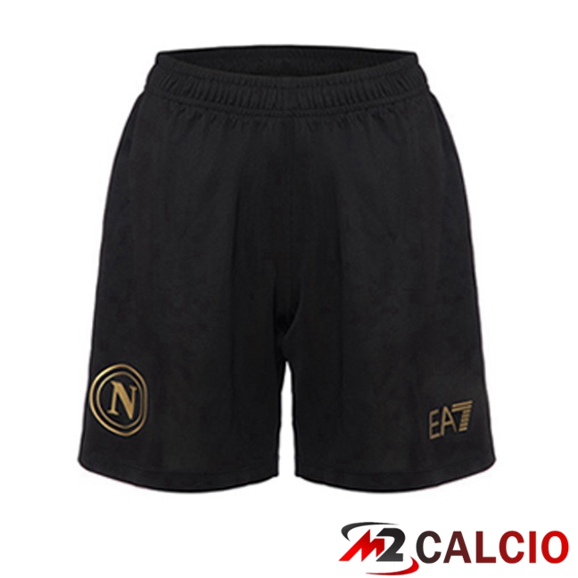 Maglie Calcio Personalizzate,Tute Calcio Squadre,Maglia Nazionale Italiana Calcio | Pantaloncini Calcio SSC Napoli Terza Nero 2023/2024