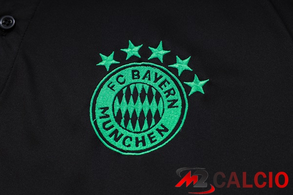 Maglia Polo Bayern Monaco + Pantaloni Nero 2023/2024
