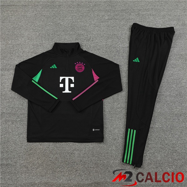 Insieme Tuta Calcio Bayern Monaco Nero 2023/2024