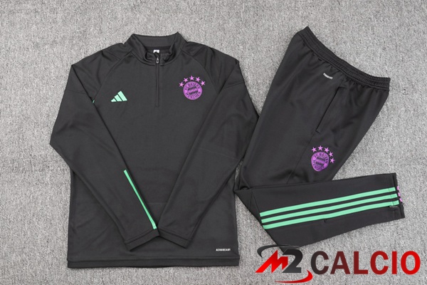 Insieme Tuta Calcio Bayern Monaco Nero 2023/2024