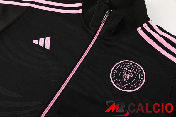 Insieme Tuta Calcio - Giacca Inter Miami CF Nero 2023/2024