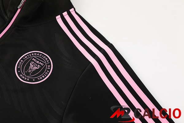 Insieme Tuta Calcio - Giacca Inter Miami CF Nero 2023/2024