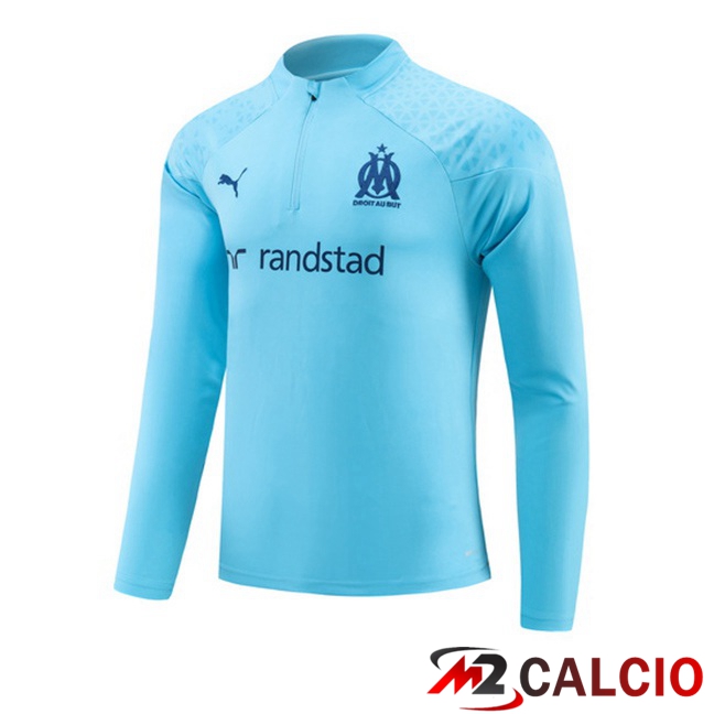 Felpa Allenamento Marsiglia OM Blu 2023/2024