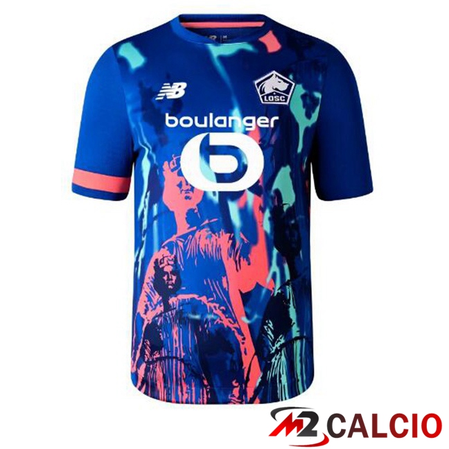 Maglie Calcio Lille OSC Quarto Blu 2023/2024