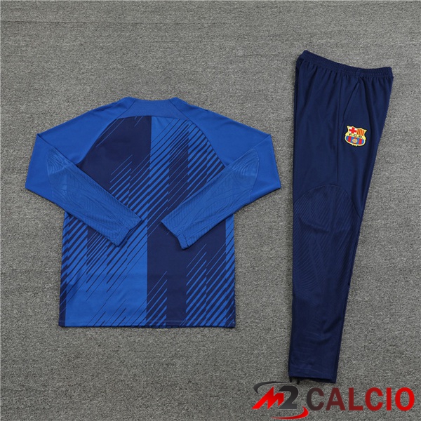 Insieme Tuta Calcio FC Barcellona Blu 2023/2024