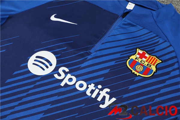 Insieme Tuta Calcio FC Barcellona Blu 2023/2024