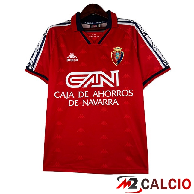 Maglie Calcio Personalizzate,Tute Calcio Squadre,Maglia Nazionale Italiana Calcio | Maglie Calcio CA Osasuna Retro Prima Rosso 1995-1997