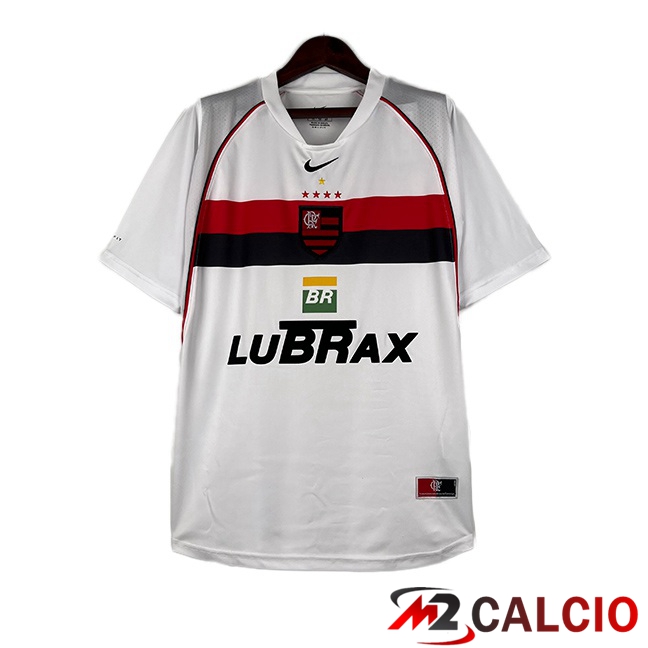 Maglie Calcio Flamengo Retro Seconda Bianco 2000