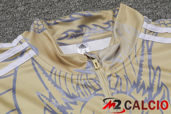 Insieme Tuta Calcio Real Madrid Giallo 2023/2024