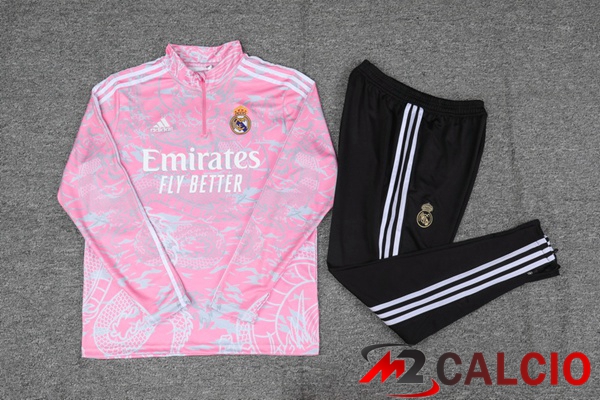 Insieme Tuta Calcio Real Madrid Rosa 2023/2024
