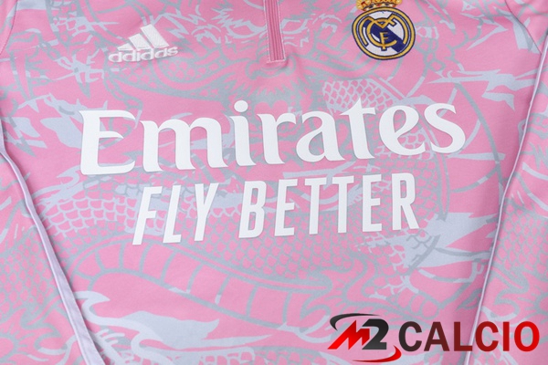 Insieme Tuta Calcio Real Madrid Rosa 2023/2024