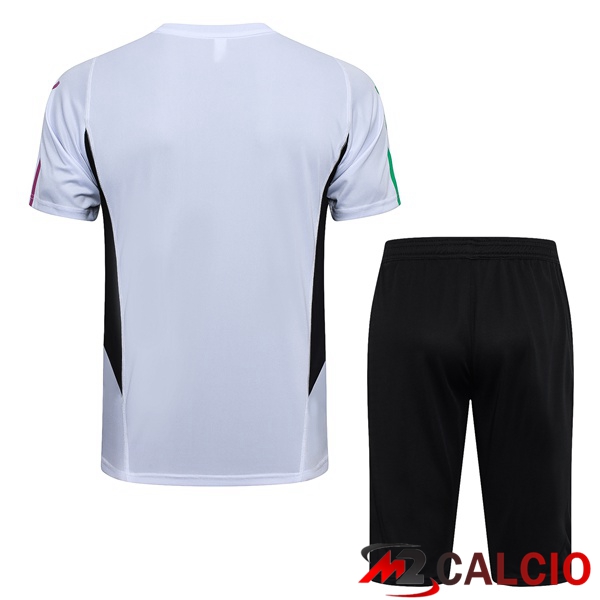 T Shirt Allenamento Bayern Monaco + Pantaloncini Bianco 2023/2024
