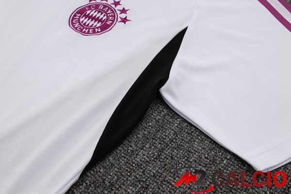 T Shirt Allenamento Bayern Monaco + Pantaloncini Bianco 2023/2024