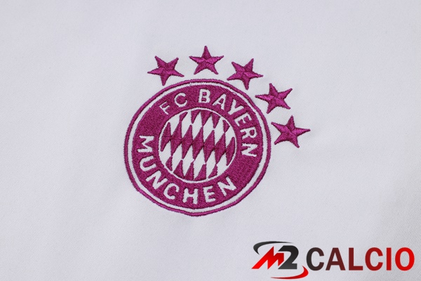 T Shirt Allenamento Bayern Monaco + Pantaloncini Bianco 2023/2024