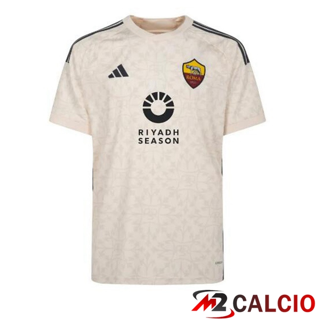Maglie Calcio Personalizzate,Tute Calcio Squadre,Maglia Nazionale Italiana Calcio | Maglie Calcio AS Roma RIYADH SEASON Seconda Giallo 2023/2024