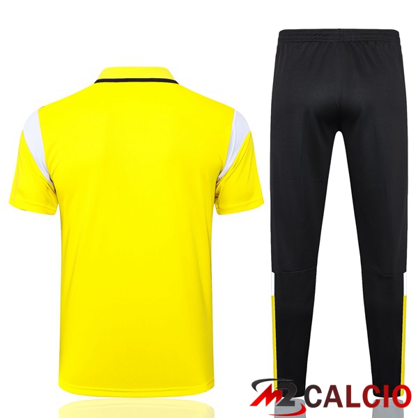 Kit Maglia Polo Dortmund BVB + Pantaloni Giallo 2023/2024