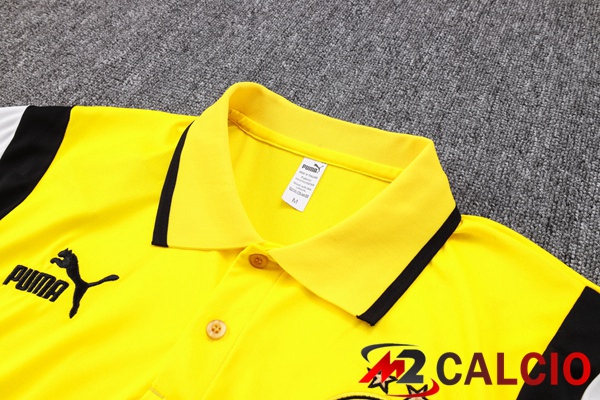 Kit Maglia Polo Dortmund BVB + Pantaloni Giallo 2023/2024