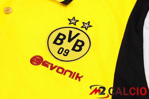 Kit Maglia Polo Dortmund BVB + Pantaloni Giallo 2023/2024