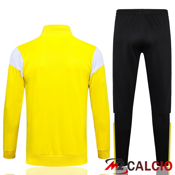 Insieme Tuta Calcio - Giacca Dortmund BVB Giallo 2023/2024