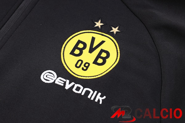 Insieme Tuta Calcio - Giacca Dortmund BVB Nero 2023/2024