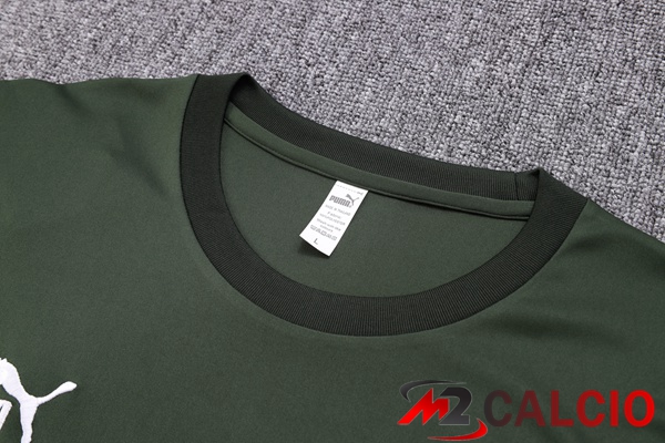 T Shirt Allenamento Manchester City + Pantaloni Verde 2023/2024