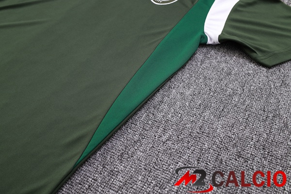T Shirt Allenamento Manchester City + Pantaloni Verde 2023/2024