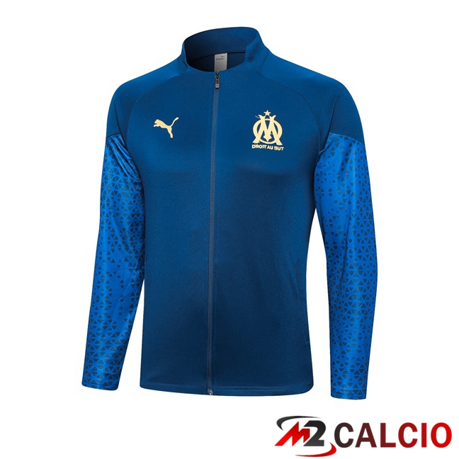 Maglie Calcio Personalizzate,Tute Calcio Squadre,Maglia Nazionale Italiana Calcio | Giacca Calcio Marsiglia OM Blu 2023/2024