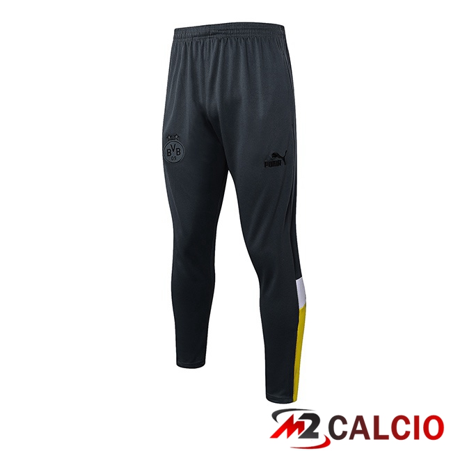 Maglie Calcio Personalizzate,Tute Calcio Squadre,Maglia Nazionale Italiana Calcio | Pantaloni Da Allenamento Dortmund BVB Grigio 2023/2024