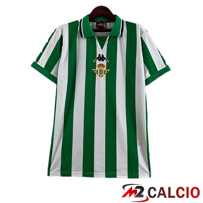 Maglie Calcio Personalizzate,Tute Calcio Squadre,Maglia Nazionale Italiana Calcio | Maglie Calcio Real Betis Retro Prima Bianco Verde 1993-1994