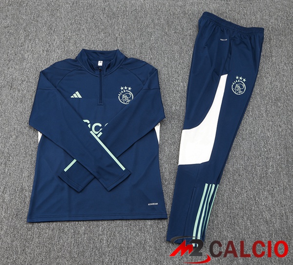 Insieme Tuta Calcio AFC Ajax Blu Reale 2023/2024