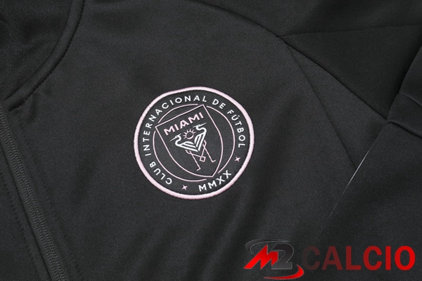 Insieme Tuta Calcio - Giacca Inter Miami CF Nero 2023/2024