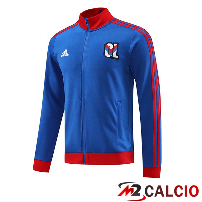 Maglie Calcio Personalizzate,Tute Calcio Squadre,Maglia Nazionale Italiana Calcio | Giacca Calcio Lione OL Blu 2023/2024
