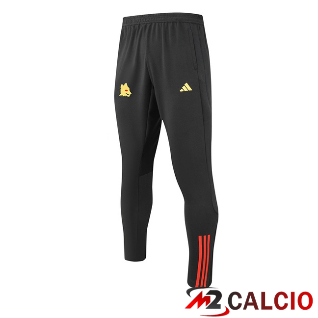 Maglie Calcio Personalizzate,Tute Calcio Squadre,Maglia Nazionale Italiana Calcio | Pantaloni Da Allenamento AS Roma Grigio 2023/2024