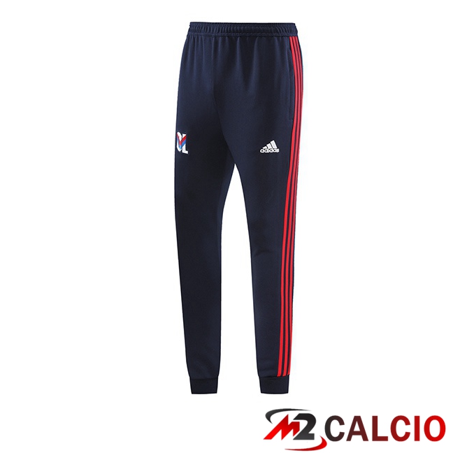 Maglie Calcio Personalizzate,Tute Calcio Squadre,Maglia Nazionale Italiana Calcio | Pantaloni Da Allenamento Lione OL Blu Reale 2023/2024