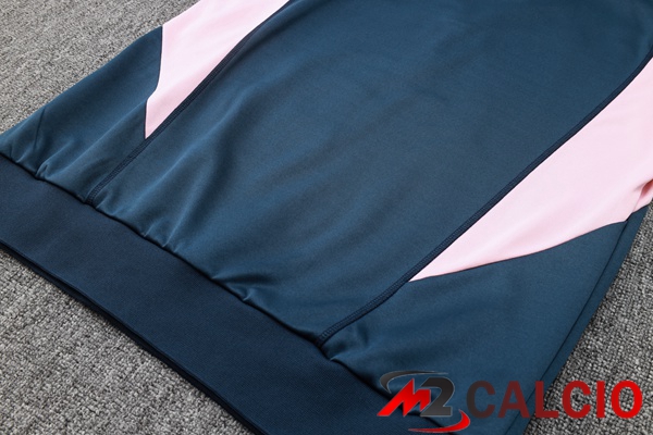 Insieme Tuta Calcio Con Cappuccio AFC Ajax Blu Reale 2023/2024