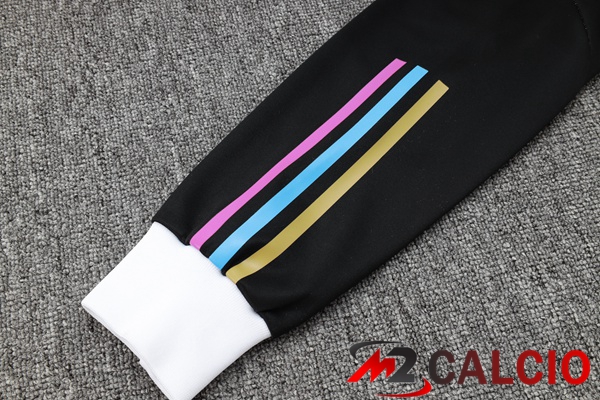Insieme Tuta Calcio Con Cappuccio Real Madrid Bianco 2023/2024