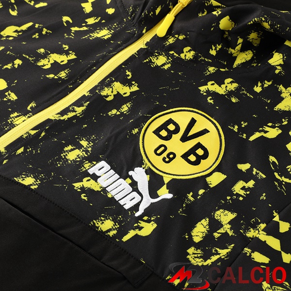 Insieme Giacca A Vento Dortmund BVB Nero Giallo 2023/2024