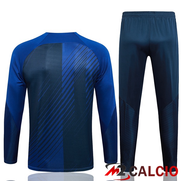 Insieme Tuta Calcio FC Barcellona Blu 2023/2024