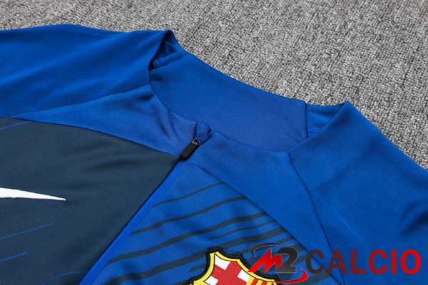 Insieme Tuta Calcio FC Barcellona Blu 2023/2024