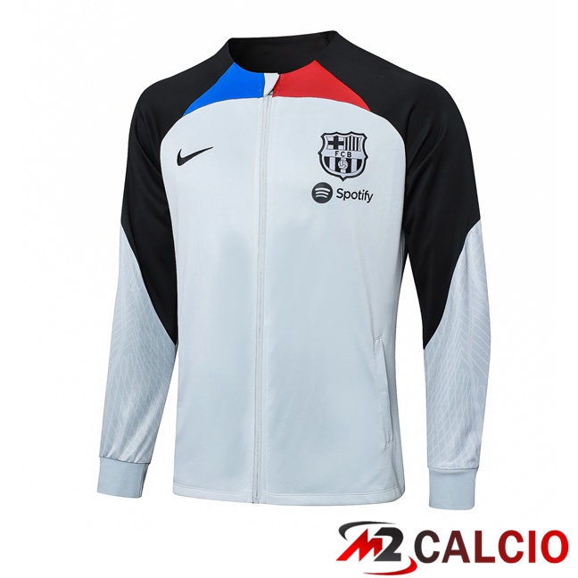 Maglie Calcio Personalizzate,Tute Calcio Squadre,Maglia Nazionale Italiana Calcio | Giacca Calcio FC Barcellona Bianco Nero 2023/2024