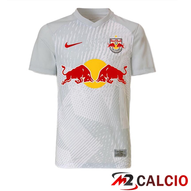 Maglie Calcio Personalizzate,Tute Calcio Squadre,Maglia Nazionale Italiana Calcio | Maglie Calcio FC Rosso Bull Salzburg Prima Bianco 2023/2024