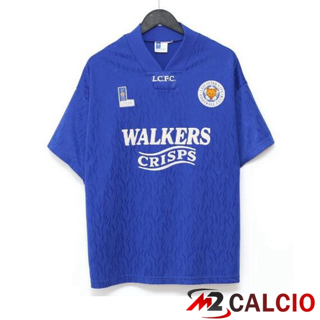 Maglie Calcio Personalizzate,Tute Calcio Squadre,Maglia Nazionale Italiana Calcio | Maglie Calcio Leicester City Retro Prima Blu 1992-1994