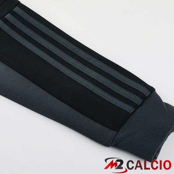 Insieme Tuta Calcio - Giacca Real Madrid Grigio 2024/2025
