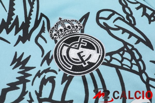 Insieme Tuta Calcio Real Madrid Verde Rosso 2024/2025