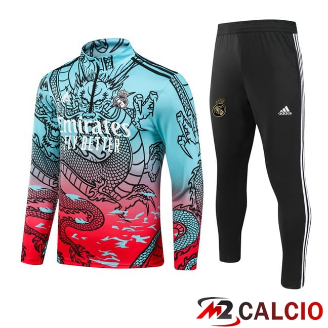 Maglie Calcio Personalizzate,Tute Calcio Squadre,Maglia Nazionale Italiana Calcio | Insieme Tuta Calcio Real Madrid Verde Rosso 2024/2025